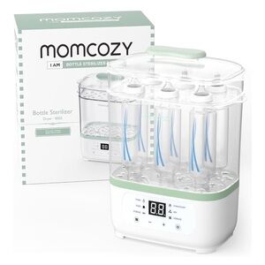 Momcozy Bottle Sterilizer and Dryer, 8-in-1